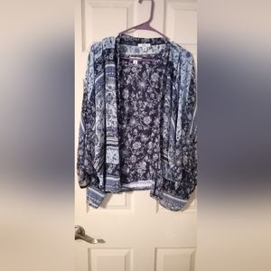 Croft and barrow tank with sheer tunic.